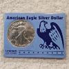 Image 1 : 1999 1 Troy Oz. .999 Fine Silver American Eagle Round