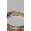 Image 7 : Men's 10K Yellow Gold Diamond Ring - Size 10 - Weight: 3.6g