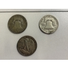 Image 2 : 90% Silver Half Dollars - Liberty & Franklin Half Dollars - FV $1.50 - ASW: 0.3617oz each