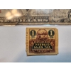 Image 4 : 1928 C $5 Red Seal U.S. Banknote & Vintage One-Cent Ohio Prepaid Sales Tax Stamp
