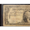 Image 2 : Unique US Note! - 1935A $1 Silver Certificate Hawaii Emergency Issue SC Block With A Signature