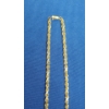 Image 3 : 14K Yellow Gold 25" Twisted Rope Necklace - Weight: 46.7g