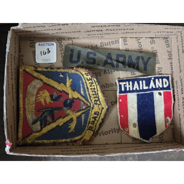 3 Vietnam Military Patches