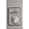 Image 1 : NGC 2014 MS 70 1 Troy Ounce .999 Fine Silver American Eagle