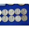 Image 11 : Assorted U.S. Silver Coins Including Franklin & Kennedy 1/2's, Barber Dime, Mercury Dimes FV: $3.40 