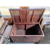 Image 3 : Brown Wicker Storage Trunk 35' long 20' Deep 20' Wide