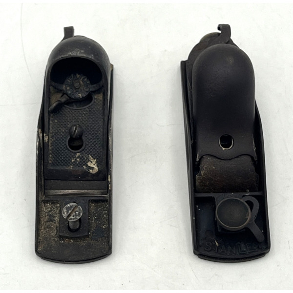Lot of 2 Vintage Metal Wood Block Planes