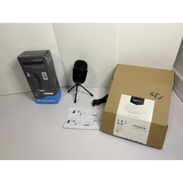 Sennheiser Recording Microphone & Desktop Mini Condensor Microphone for Podcasts 