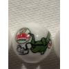 Image 3 : 3- Gasoline & Oil One Inch Glass Shooter Marbles - Sunoco, Dino & Hess
