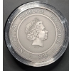 Image 4 : 2018 Carpe Diem $5 Grim Reaper Hourglass 2 Troy Oz .999 Silver Niue Antiqued Coin  - Mintage 500