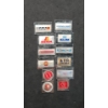 Image 1 : Collection Of Vintage Sterling Silver Airline Emblem Ingots Produced By The Franklin Mint -TW: 34.7g