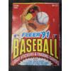 Image 1 : Fleer 91 Baseball Logo Stickers & Trading Cards - 36ct.