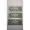 Image 5 : (3) United States Series 1957 $1 Silver Certificate STAR Notes - Uncirculated Crisp - Face Value: $1