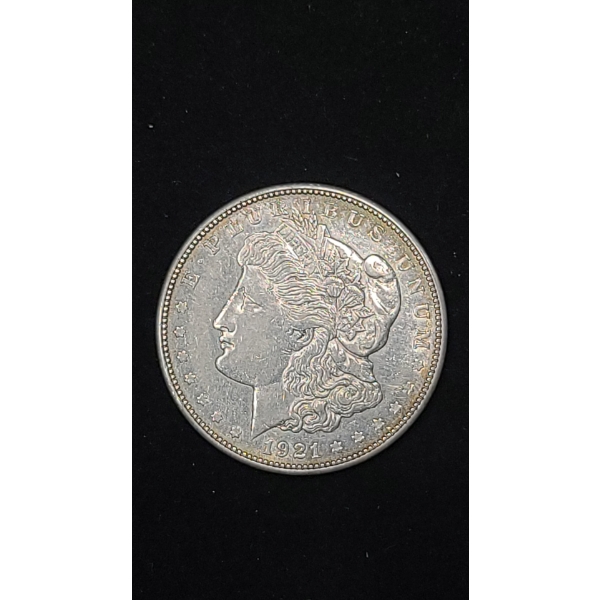 1921-D 90% Silver Morgan Dollar
