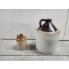 Image 4 : Two Stoneware Crocks Including: Small Dainel Boon Kentucky Straight Bourbon Whiskey Jug