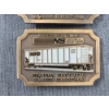 Image 3 : Two Norfolk Southern Roanoke Car Shop 1994 15,000th Rebody Car Belt Buckles