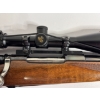 Image 11 : Browning Bolt-Action Rifle, .243 Cal., Beautiful Walnut Stock w/  Nikon Buckmasters Scope & Leather 