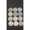 Image 4 : Assorted Years & Mint Marks 90% Silver Washington Head Quarters - Face Value: $3.00