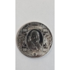 Image 2 : $100 Benjamin Franklin 1 AVDP oz .995 Fine Nickel Round