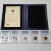 Image 2 : 1962 U.S. Proof Set PCGS Graded Complete Set Including 90% Silver - See Description