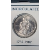 Image 4 : U.S 1982 George Washington 250th Anniversary Commemorative Uncirculated 90% Silver Half Dollar