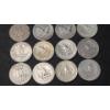 Image 5 : Assorted Years/Mints 90% Silver Barber, Standing Liberty & Washington Quarters - Face Value: $4.00