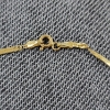 Image 5 : Lovely 14K Yellow Gold Necklace Weighing 2.6 Grams 
