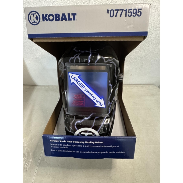 Kobalt Variable Shade Auto-Darkening Welding Helmet - Brand New In The Package