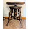 Image 1 : Heavy Duty Adjustable Height Solid Wood Stool