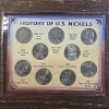 Image 4 : Historical Coins incl WWII Steel Penny 3-Coin, History of Nickels and 1st Year of Dollar Collection