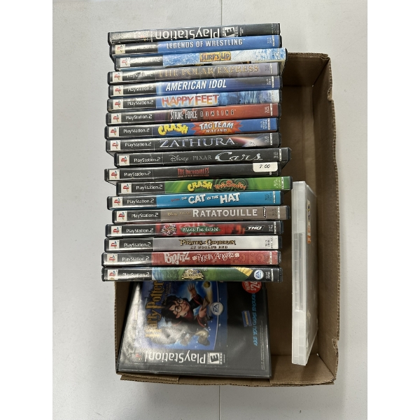 Twenty Playstation 2 Video Games