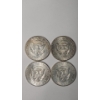 Image 2 : (4) United States 1964 90% Silver Kennedy Half Dollars - Face Value: $2.00