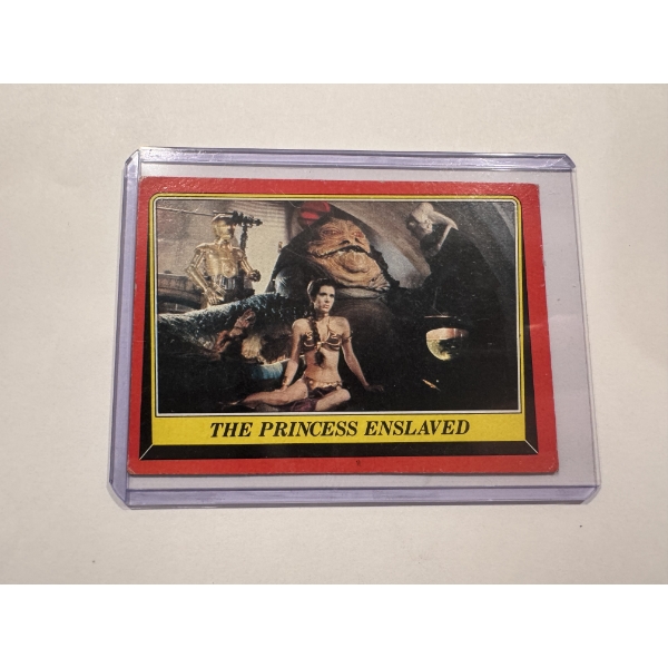 1983 Topps Star Wars Princess Leia Return Of The Jedi Trading Card - Incredible Card