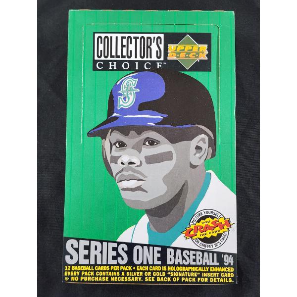 1994 Series One Upper Deck Baseball EMPTY Wax Box