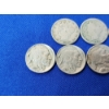 Image 3 : Lot of 8 Assorted U.S. Nickels: Buffalo and "V"