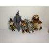 Image 1 : Soft Wizard of Oz Collectibles - Scarecrows - Lion - Tin Man 