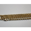 Image 3 : Stunning 14K Yellow Gold Twist Chain 20" Necklace TW: 3.1g