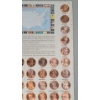 Image 7 : Collection Of (50) Lincoln Memorial Cents With US States Engraved In Educational Display - FV:$ 0.50
