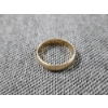 Image 5 : Nice 10K Yellow Gold Men's Wedding Band Ring Weighing 1.9 Grams ~ Size 7