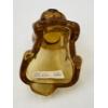 Image 6 : Adorable Degenhart Vintage Glass Dog Figurine- Golden Glo