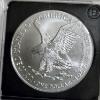 Image 4 : 2024 American Eagle 1 Oz 999 Fine Silver Round in Bradford Exchange Slabbed Authenticated BU