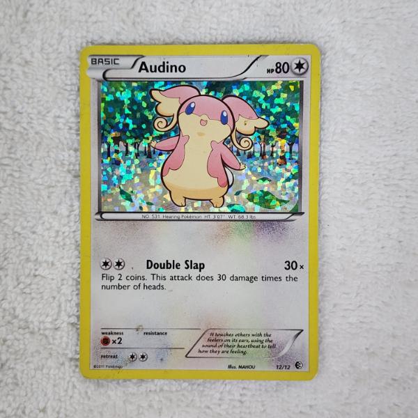 Audino 12/12 Holo McDonald's Promo 2011 Pokemon Trading Card