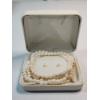 Image 2 : Vintage Pearl and 14K Gold Jewelry Set: 2 Necklaces, Bracelet, Earrings TW: 44.1g
