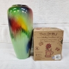 Image 10 : Very Nice Multi-Colored Decorative Porcelain Vase & NEW IN BOX Flower Pot Mug