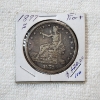 Image 1 : Incredible Coin!! 1877-S Trade Silver Dollar "Fine +" - 90% Silver U.S. Coin 