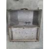 Image 6 : Vintage Suitcase Pair, Black Metal 25''x13'' & Brown 20''x18''