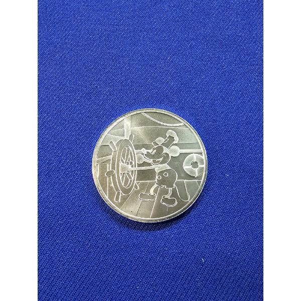 1928 Disney Mickey Mouse "Steamboat Willie" 1 oz .999 Fine Silver Round - Mint Condition