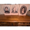 Image 1 : Three Interesting 20"x17" Photographs, Copper Candle Stick Holders And Heavy Glass Decanter