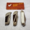 Image 2 : Four Vintage Like New Pocket Knives Ft. VALOR Brand & One Vintage Advertising Knife