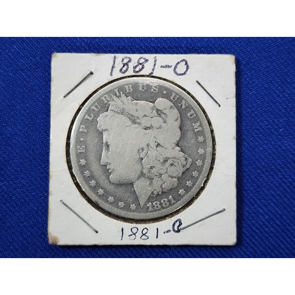 1881-O 90% Silver Morgan Dollar 